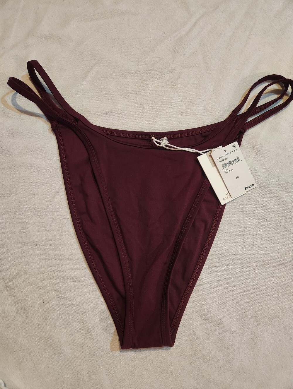 Good American Spice Strappy Bikini Bottom 2XL NWT